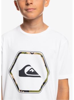 Quiksilver Boys In Shapes Tee White