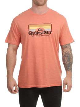 Quiksilver Step Inside Tee Canyon Clay