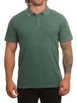 Ripcurl Faded Polo Shirt Washed Green