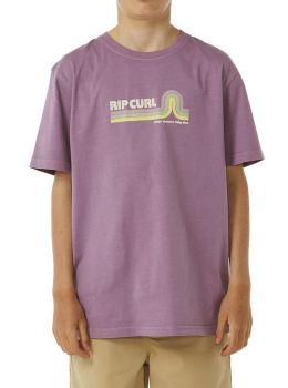 Ripcurl Boys Surf Revival Mumma Tee Purple