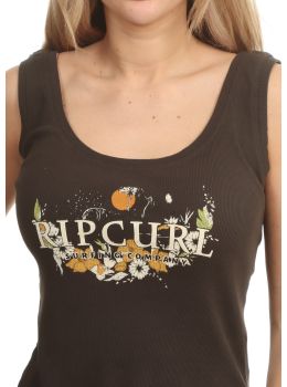 Ripcurl Oceans Together Ribbed Tank Black