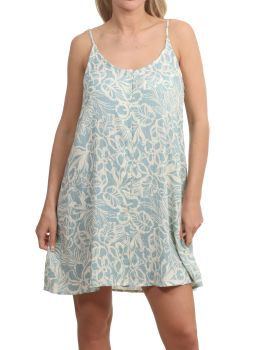 Ripcurl Sun Chaser Cover Up Dress Blue White