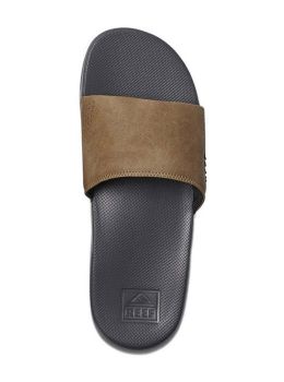 Reef One Slide Sandals Grey/Tan