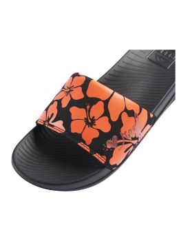 Reef One Slide Sandals Hibiscus