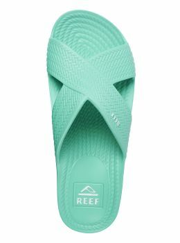Reef Water X Slide Sandals Neon Teal