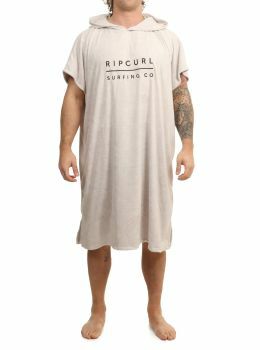 Ripcurl Mix Up Hooded Towel Mid Grey