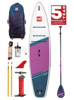 Red Paddle 11Ft0 Sport HT Paddleboard Purple