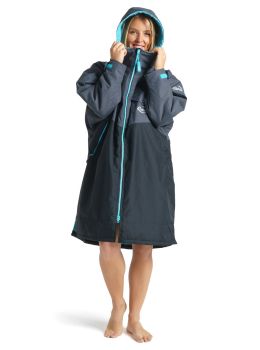 Robie Robes Recycled Long Sleeve Changing Robe Blk