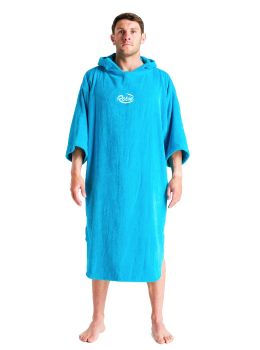 Robie Robes Long Sleeve Changing Towel Blue Atoll