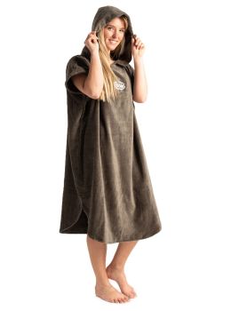 Robie Robes Original Towel Changing Poncho Olive