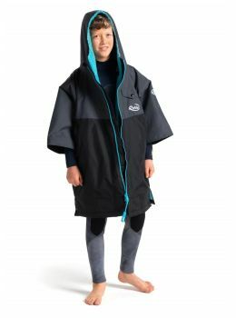 Robie Robes Kids Dry-Series Short Sleeve Robe Blk