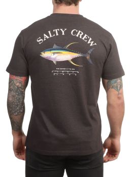 Salty Crew Ahi Mount Tee Charcoal Heather