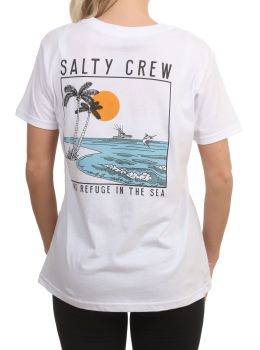 Salty Crew The Good Life Boyfriend Tee White
