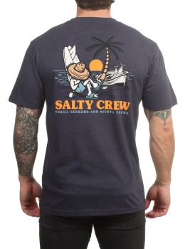 Salty Crew Siesta Premium Tee Navy Heather
