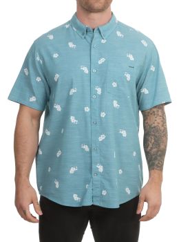 Hurley One And Only Stretch Shirt Tahitian Teal