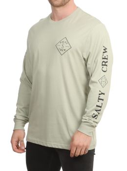 Salty Crew Tippet Long Sleeve Top Dusty Sage