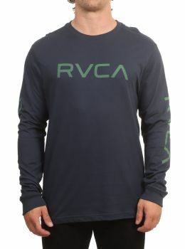 RVCA Big RVCA Long Sleeve Top Moody Blue