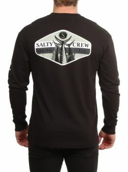 Salty Crew High Tail Long Sleeve Top Black