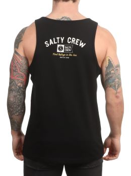 Salty Crew Surf Club Tank Black