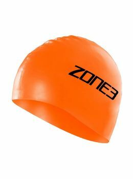 Zone3 Silicone Swimming Cap Orange