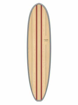 Torq Mod Fun V+ Surfboard 7ft 4 Wood Vortex