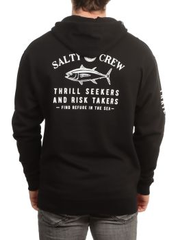 Salty Crew Fishmonger Hoodie Black
