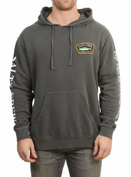 Salty Crew Patchy Overdyed Hoodie Black