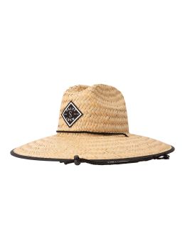 Salty Crew Boys Tippet Cover Up Straw Hat Navy
