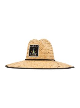 Salty Crew Tailed Straw Hat Black