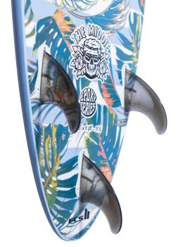 Softech The Middie FCS2 Soft Surfboard 6ft 10 Tropical