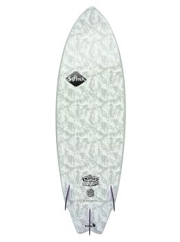 Softech The Triplet FCS2 Soft Surfboard 6ft 0 Palm