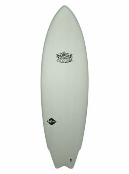 Softech The Triplet FCS2 Soft Surfboard 6ft 3 Palm