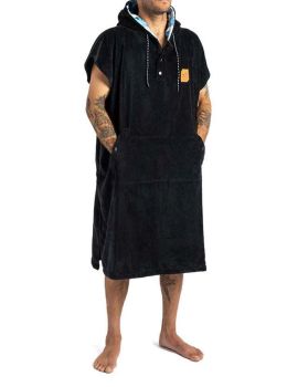 Slowtide The Digs Poncho Changing Towel Black