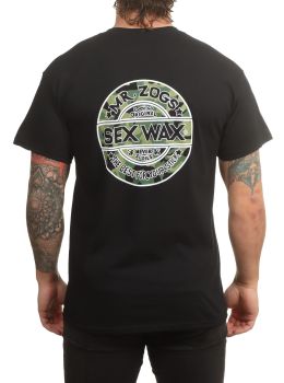 Sexwax Camo Tee Black