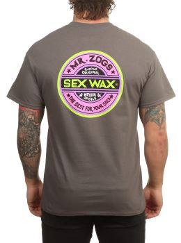 Sexwax Fluoro Tee Dark Heather
