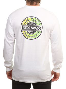 Sexwax The Fade Long Sleeve Tee White