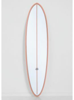 Aloha Fun Division Mid Surfboard 7ft 6 Coral