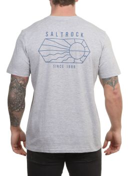 Saltrock Vantage Outline Tee Grey