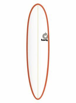 Torq Mod Fun Surfboard 7ft 6 Red Pinline