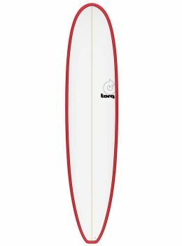 Torq Longboard Surfboard 8ft 6 Red Pinline