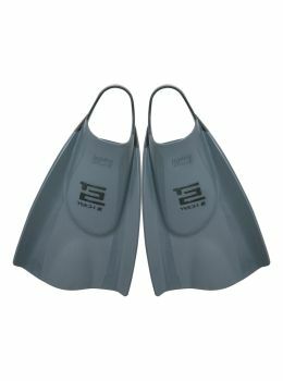 Hydro Tech2 Soft Swim Fins Gun Grey