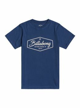 Billabong Boys Trademark Tee Denim Blue