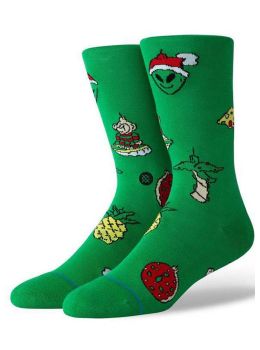 Stance Xmas Ornaments Socks Green