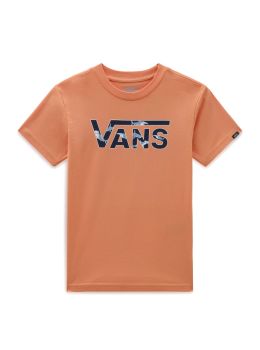 Vans Boys Classic Logo Fill Tee Copper