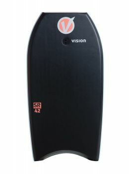 Vision SR Stringer Bodyboard 42 Inch Blk/Warm Red