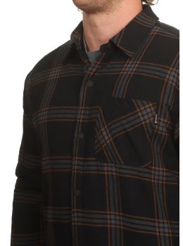 Hurley Portland Sherpa Lined Shirt Black