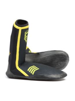 Wetty Warrior 5MM Round Toe Wetsuit Boots Yellow