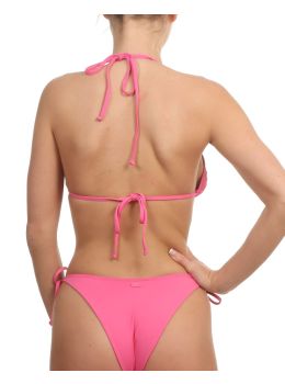 Roxy Beach Classics Tiki Tri Bikini Top Pink