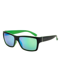 Bloc Riser Sunglasses Matt Black Green Polorised