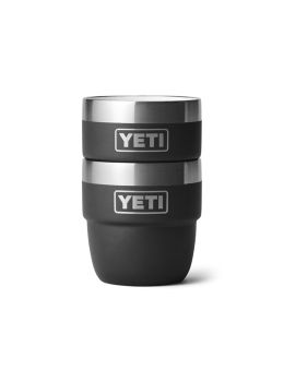 Yeti Rambler 4oz Espresso Cup 2 Pack Black